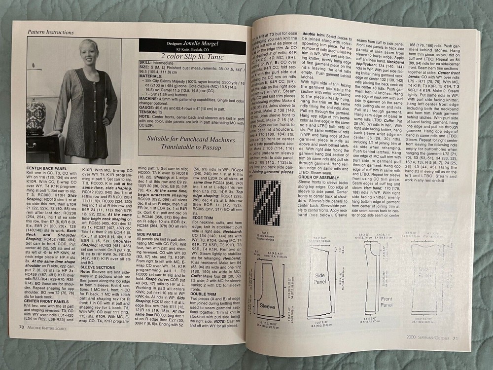 Machine Knitter Source - Complete Set, 2000- 6 magazines!