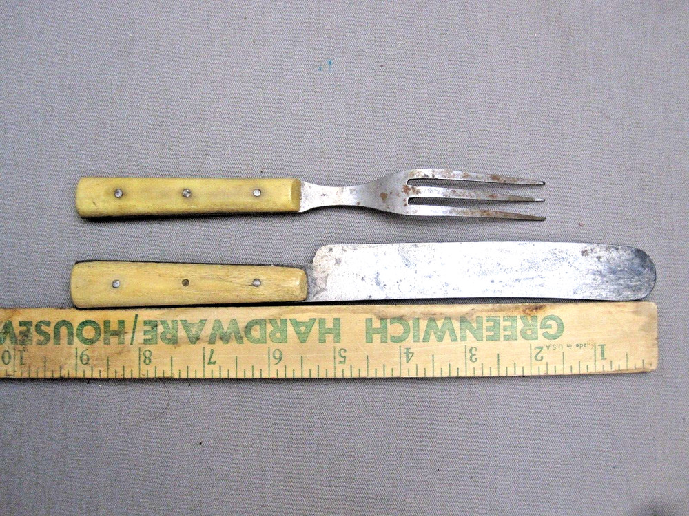 Civil War Era Knife & Fork Set
