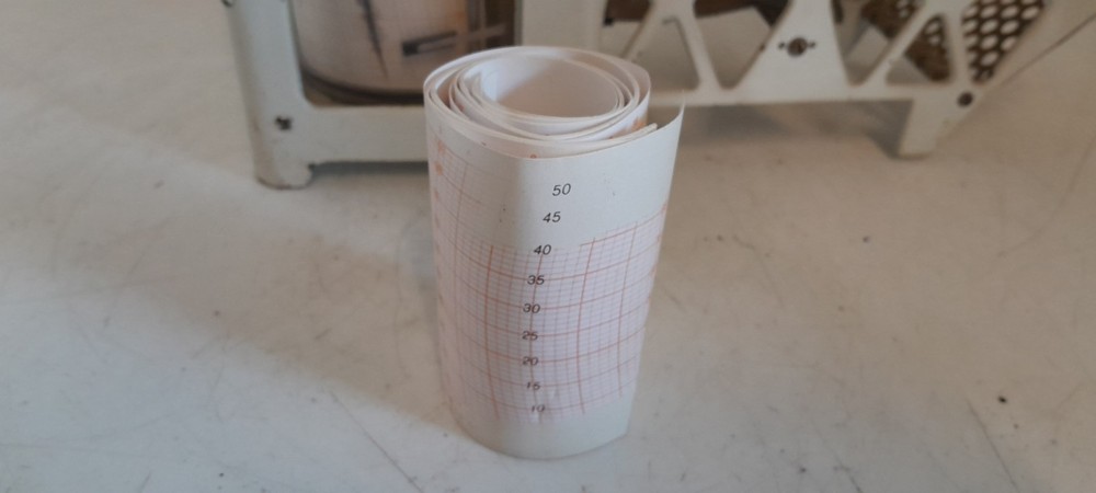 VINTAGE CASELLA THERMOHYGROGRAPH , Untested.