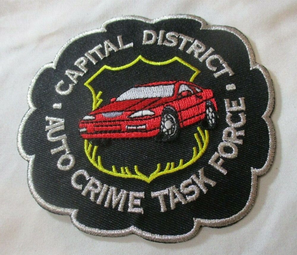 New York Capital District Auto Crime Task Force Patch