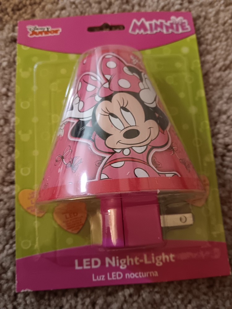 Minnie Mouse Night Light LED . Brand New.
