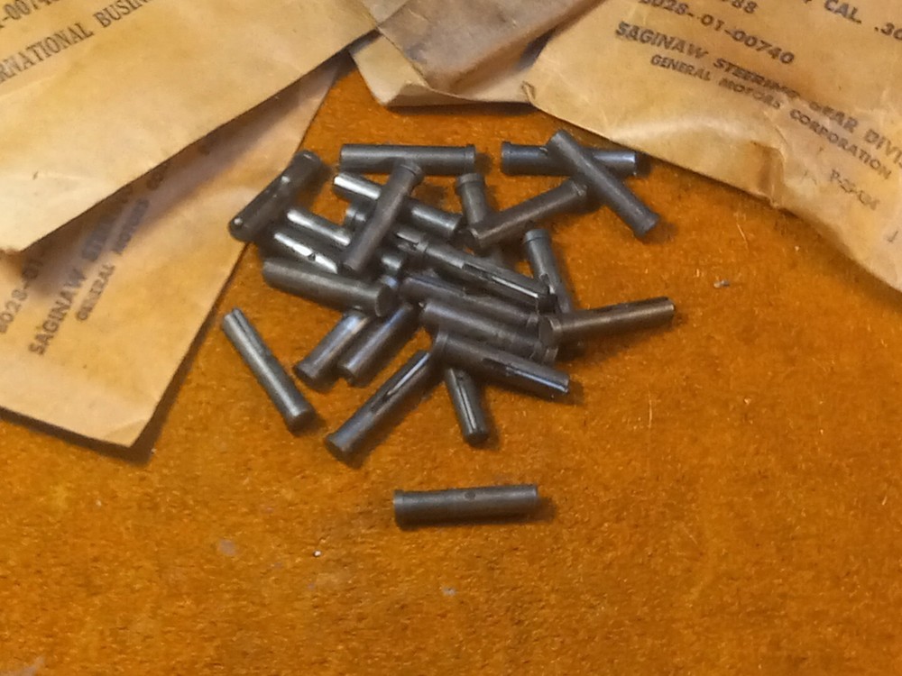 M1 Carbine Trigger Housing Pin USGI Early Type 1 with Spring