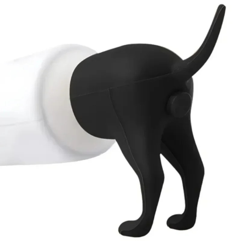 Creative Toothpaste Squeezer Pooping Dog Butt Toothpaste Cap Holder Dispenser fo