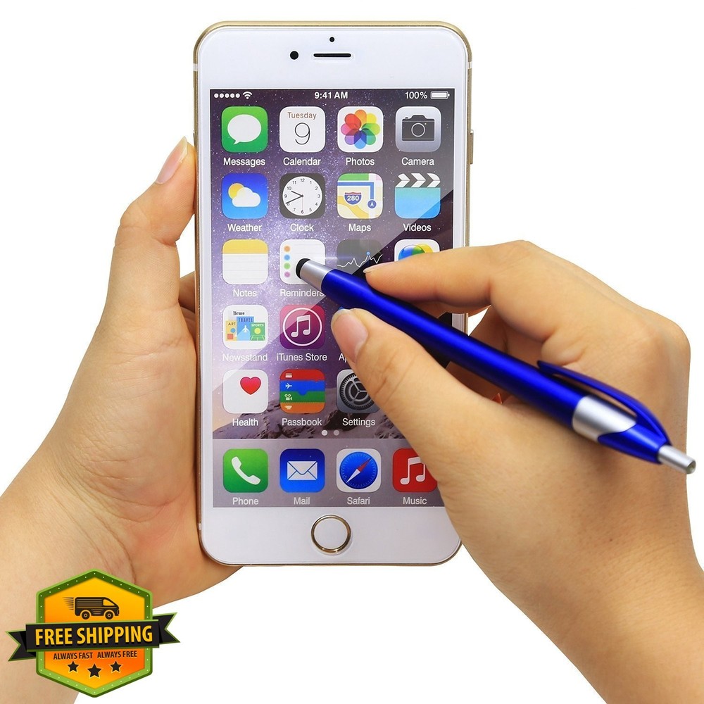 Stylus Pens 5 Pack Capacitive Ballpoint for Tablets iPhone