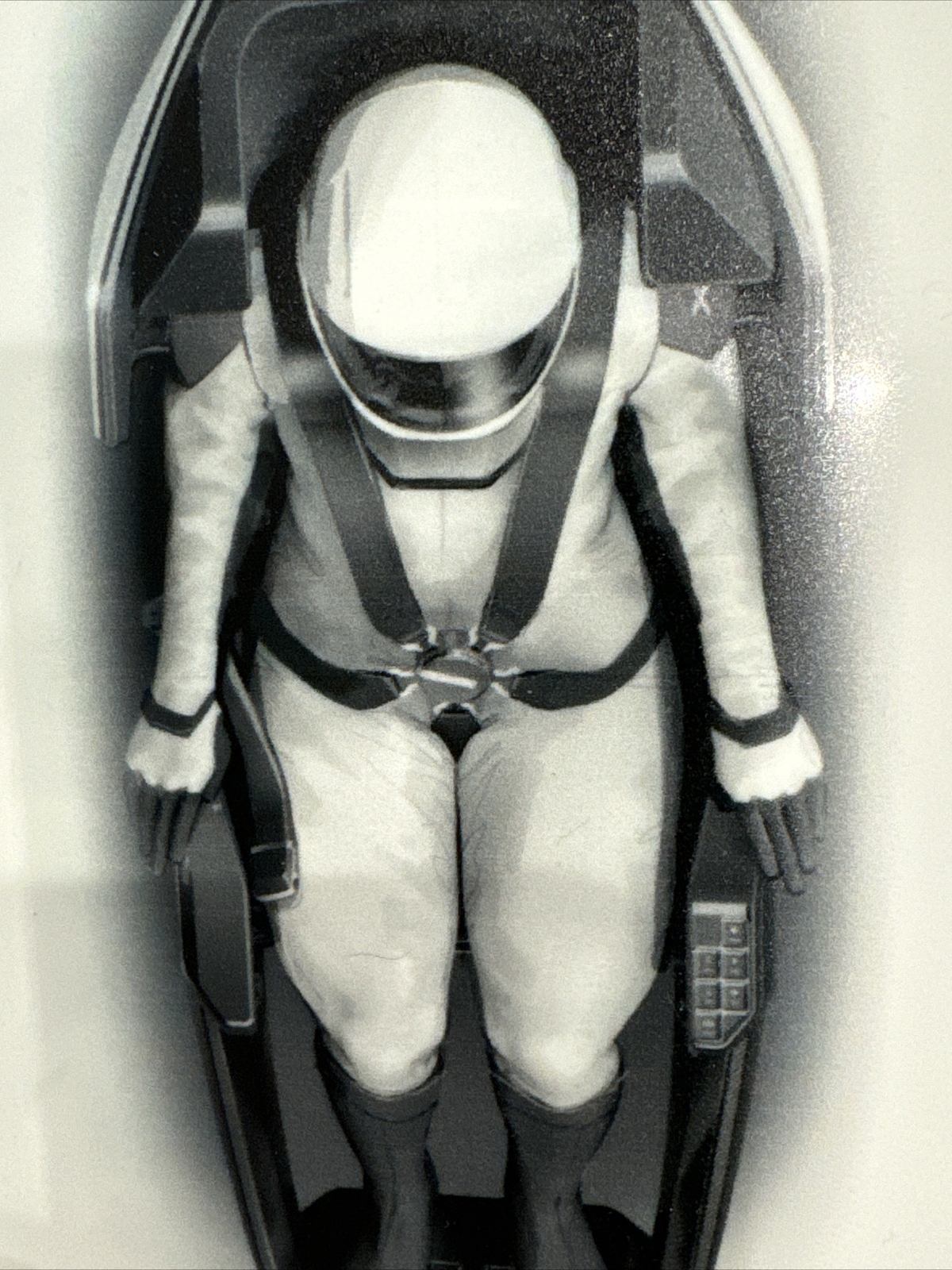 SPACEX - FLOWN IN SPACE Crew-2 DRAGO Flight Seat Leather (ONLY 700 issued)