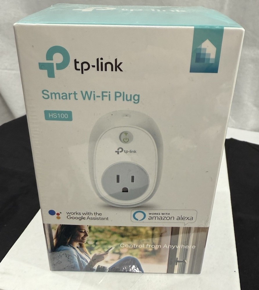 NEW TP-Link HS100 WiFi Alexa Google Home Smart Plug Kit Remote Socket Controller