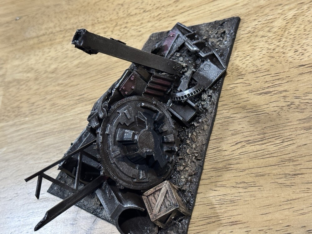 Warhammer 40k Post Apocalyptic Scatter terrain Table Top Custom