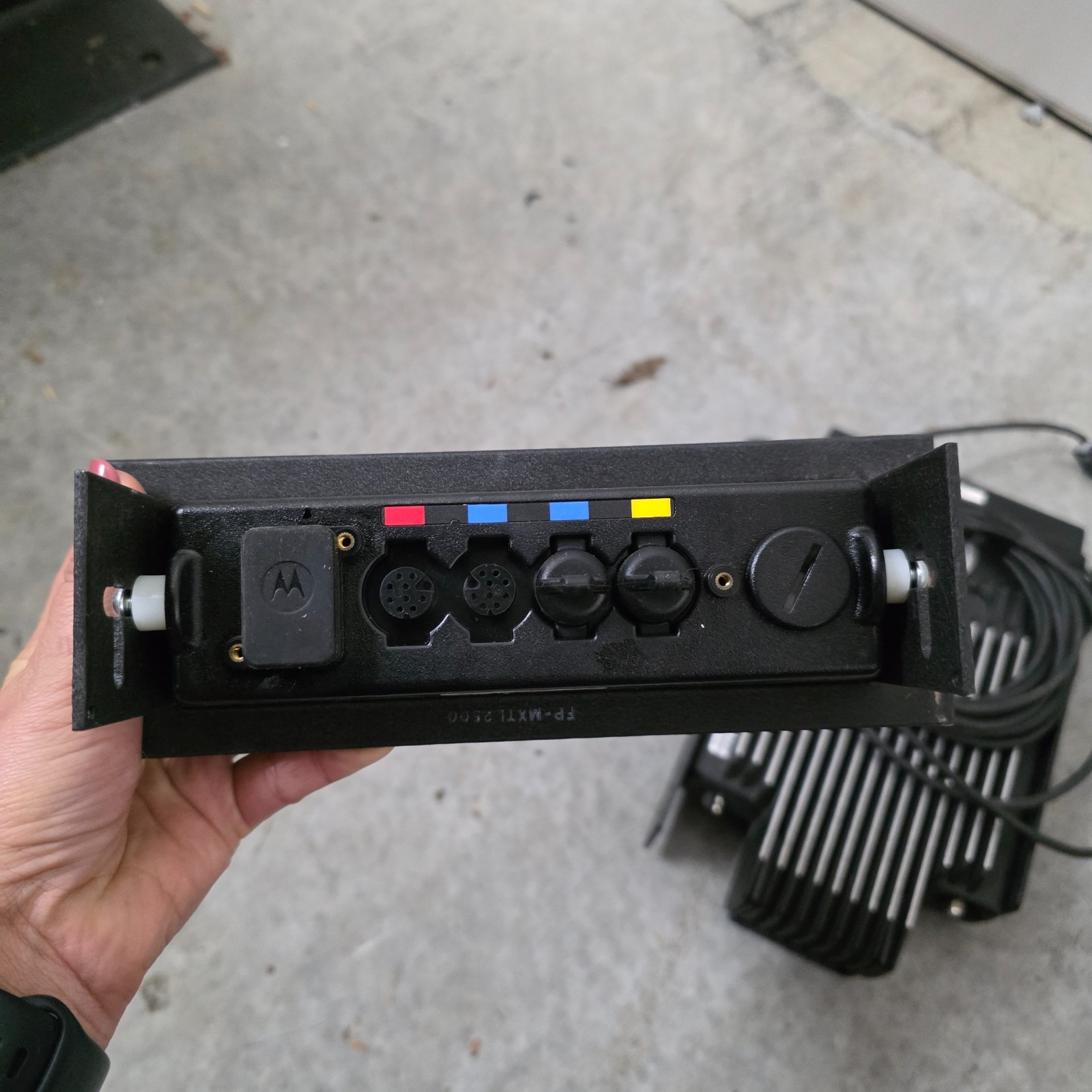 Used Motorola XTL2500 VHF Remote Mount Radio 136-174MHz - Control Head Radio