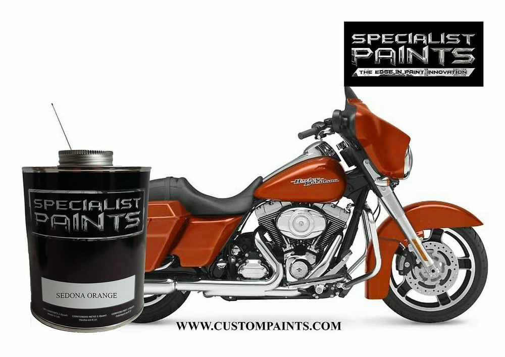 Harley Davidson - Sedona Orange - Paint Code EX11J39 Urethane Based, Motorcycle