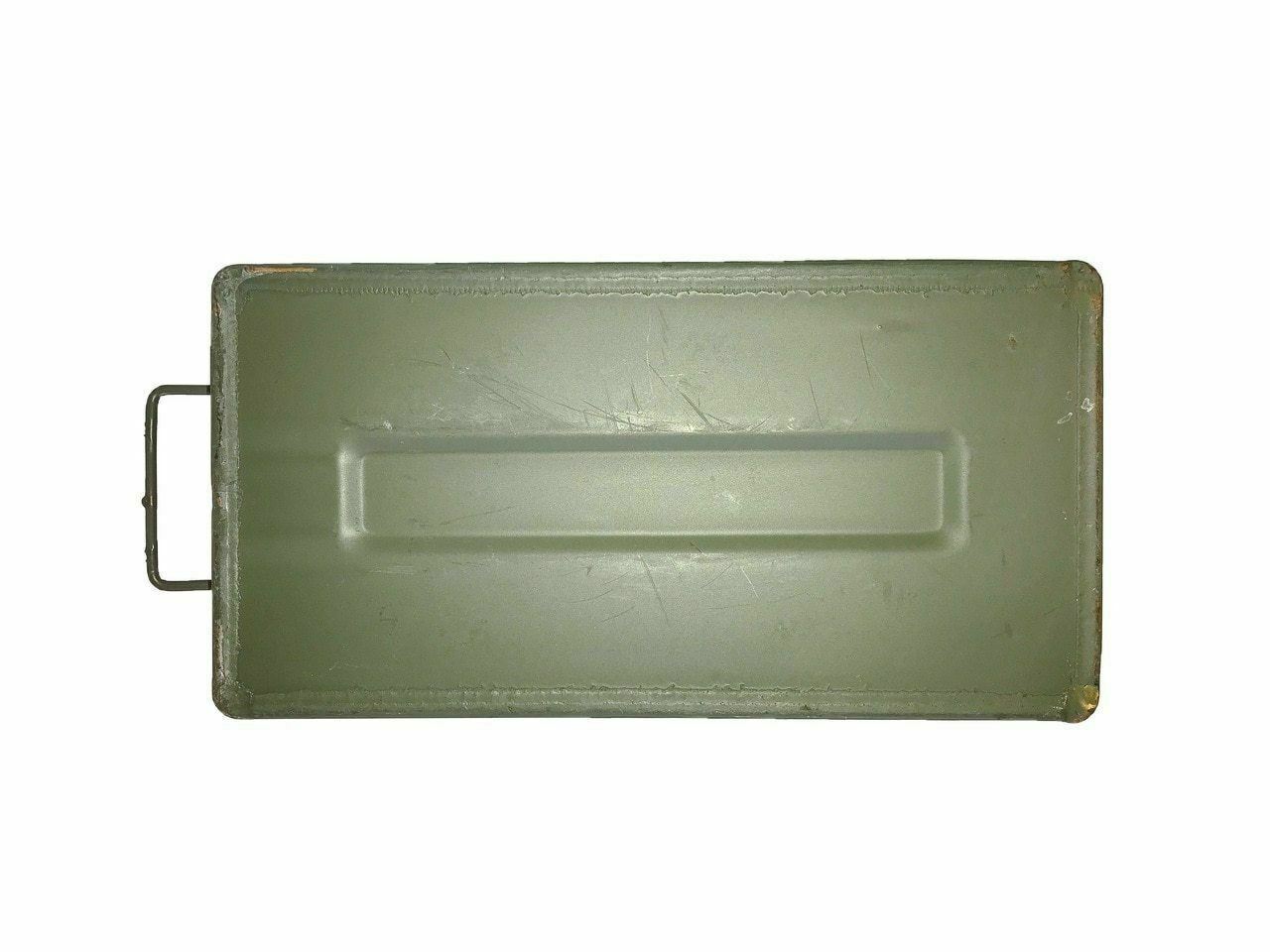 Original .50 CALIBER 5.56mm Military AMMO CAN M2A1 50CAL METAL AMMO CAN BOX VGC
