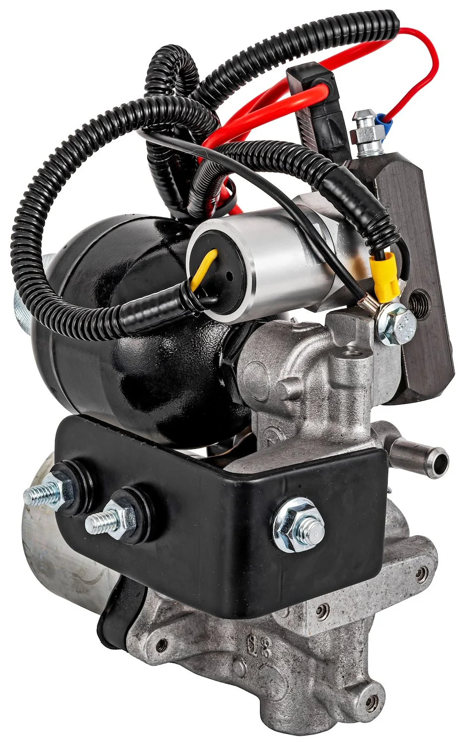 JEGS 631252 Electric Brake Booster and Master Cylinder Combo For Front Disc & Re