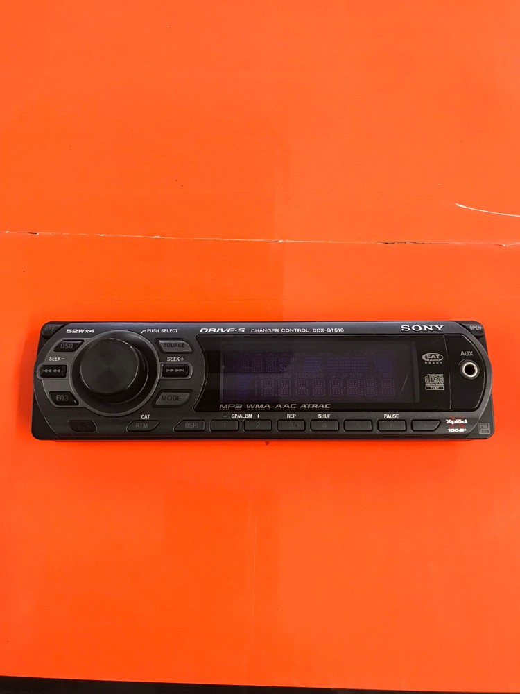 SONY CDX-GT510 FACEPLATE ONLY