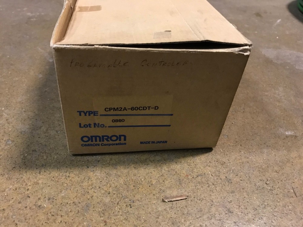 NEW OMRON CPM2A-60CDT-D PROGRAMMABLE CONTROLLER US SELLER