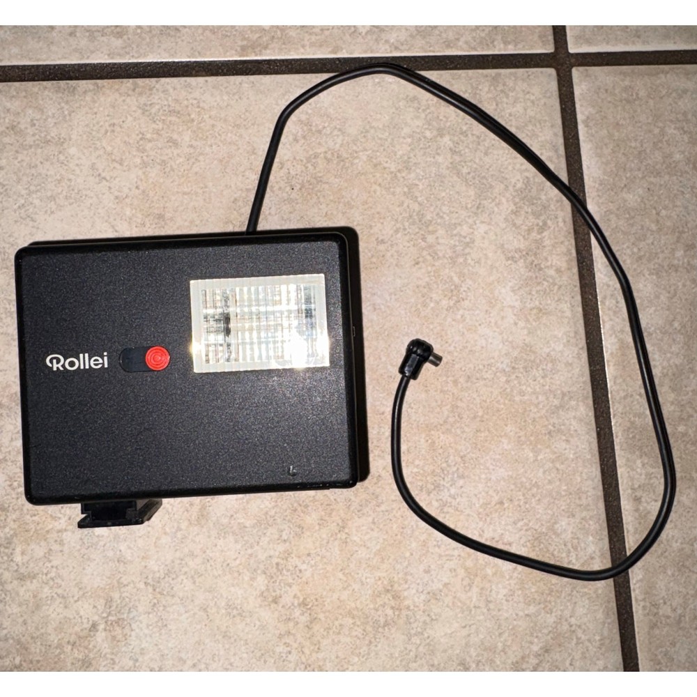 Vintage Rollei camera Flash E19BC