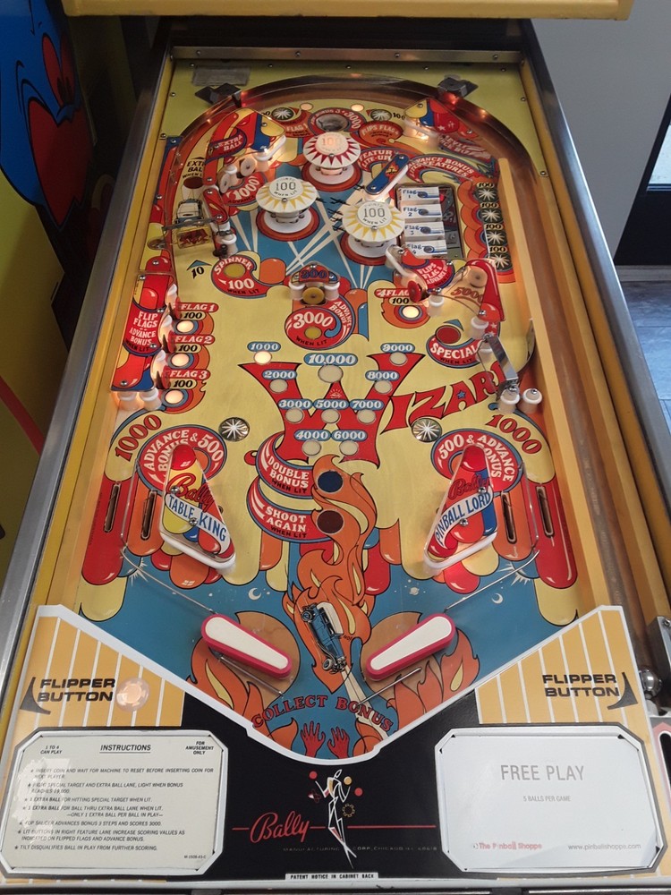 Wizard! by Bally Pinball Machine