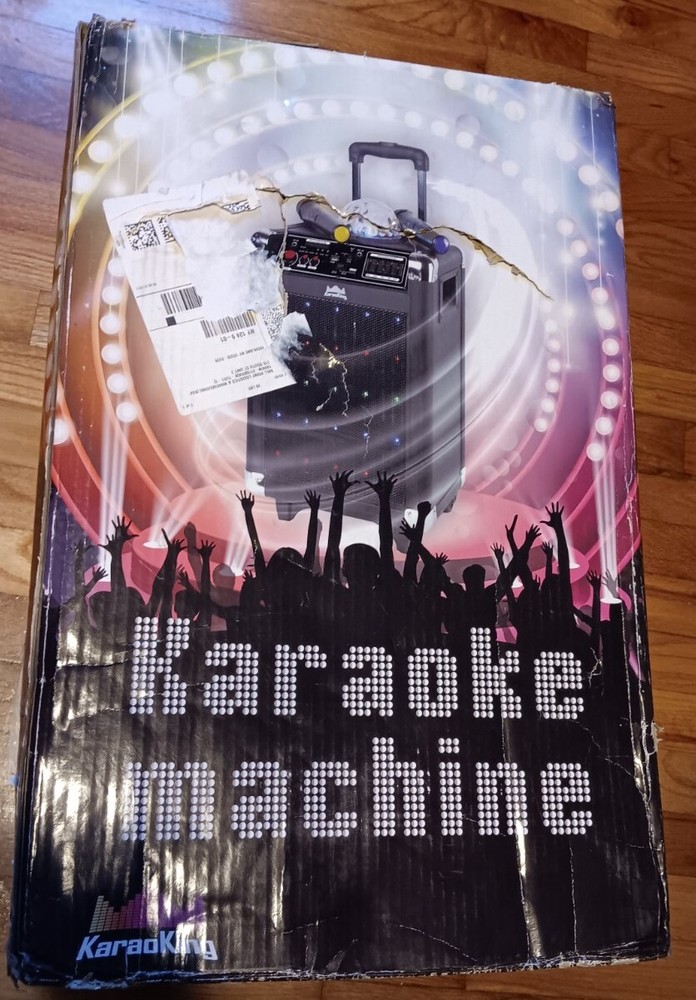 Karaoking Wireless Karaoke Machine with Party Lights