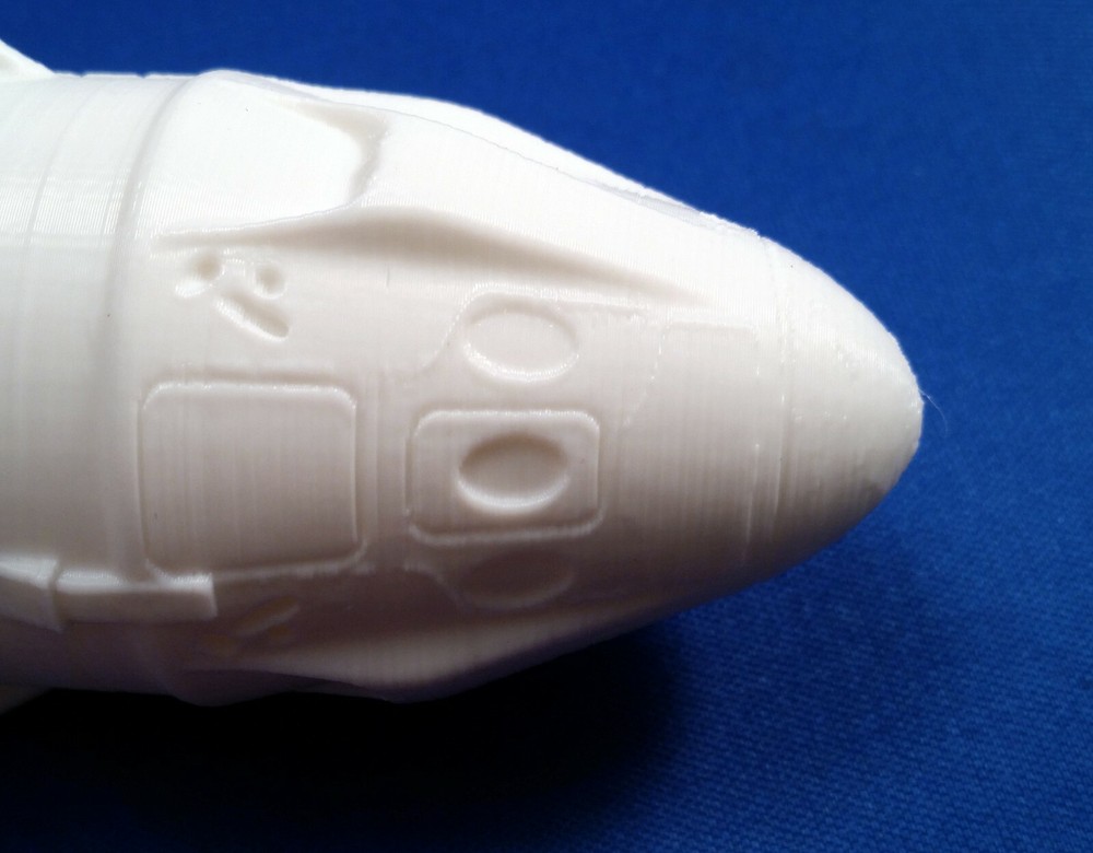 SpaceX Crew Dragon Flying Model Rocket Barebones Kit