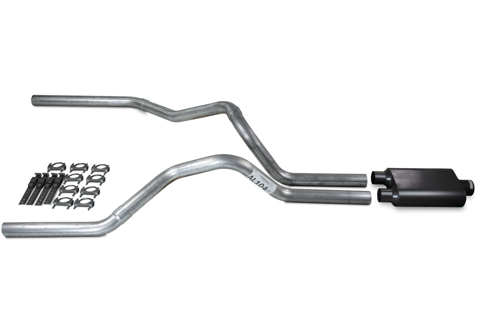 Chevy GMC 1500 Truck 99-06 2.5" Dual Truck Exhaust Kits 2 Chamber Muffler