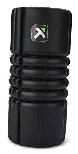 Performance Therapy Grid Travel Foam Roller for Exercise, Deep Tissue Massage