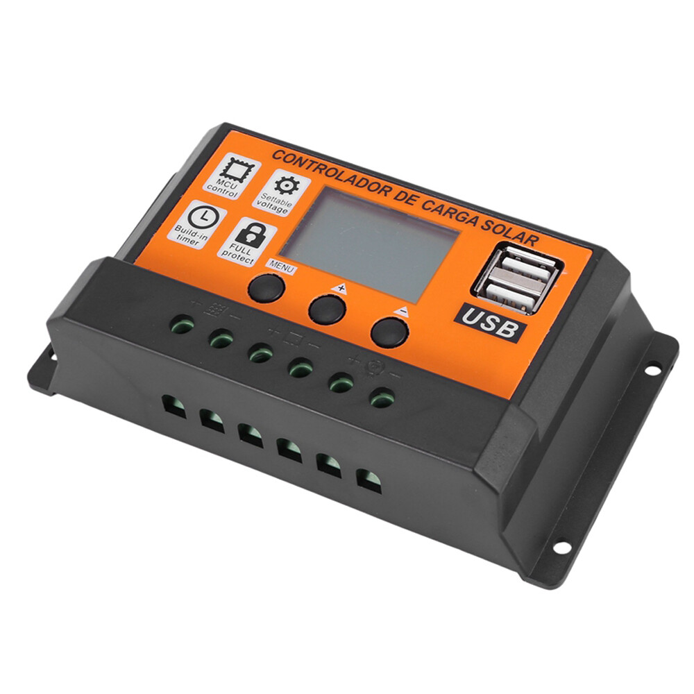 100A MPPT Solar Panel Regulator Charge Controller Auto Focus Tracking 60A 12/24V