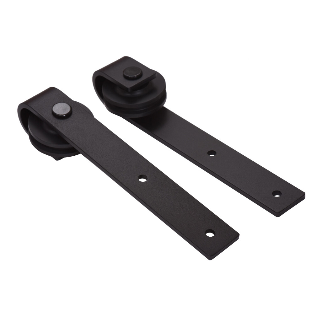 4-20FT Sliding Barn Door Hardware Closet Track Kit for Single/Double/Bypass Door