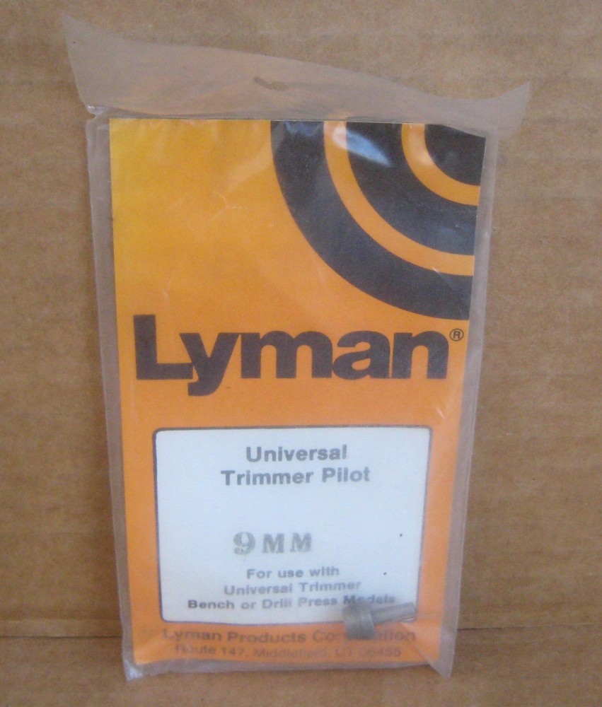 Lyman Universal Case Trimmer Pilot 9mm New