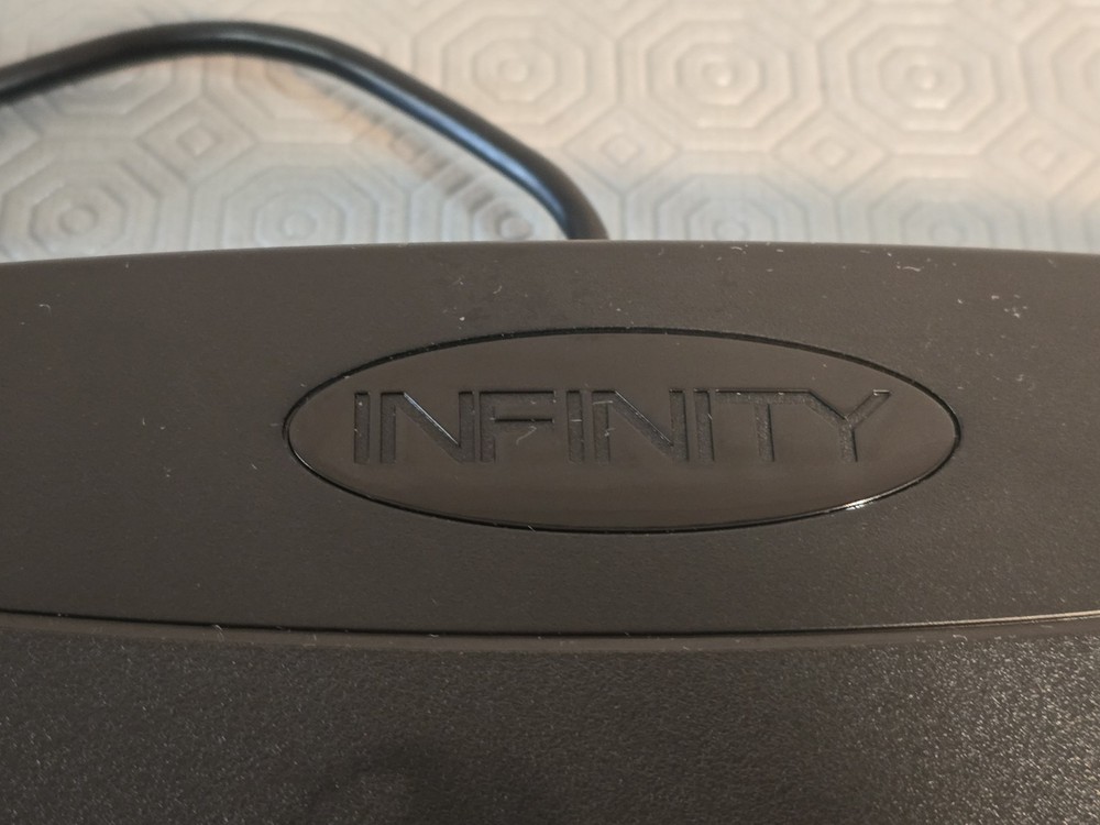 INFINITY IN-USB-2 Foot Pedal Black Untested USB Transcription Switch Wired