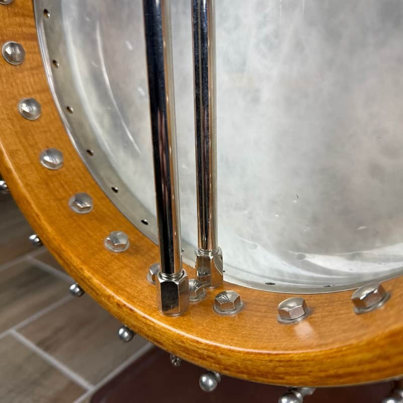 Ome Juniper Deluxe Silver Bell Tone Ring 5-string Openback Banjo