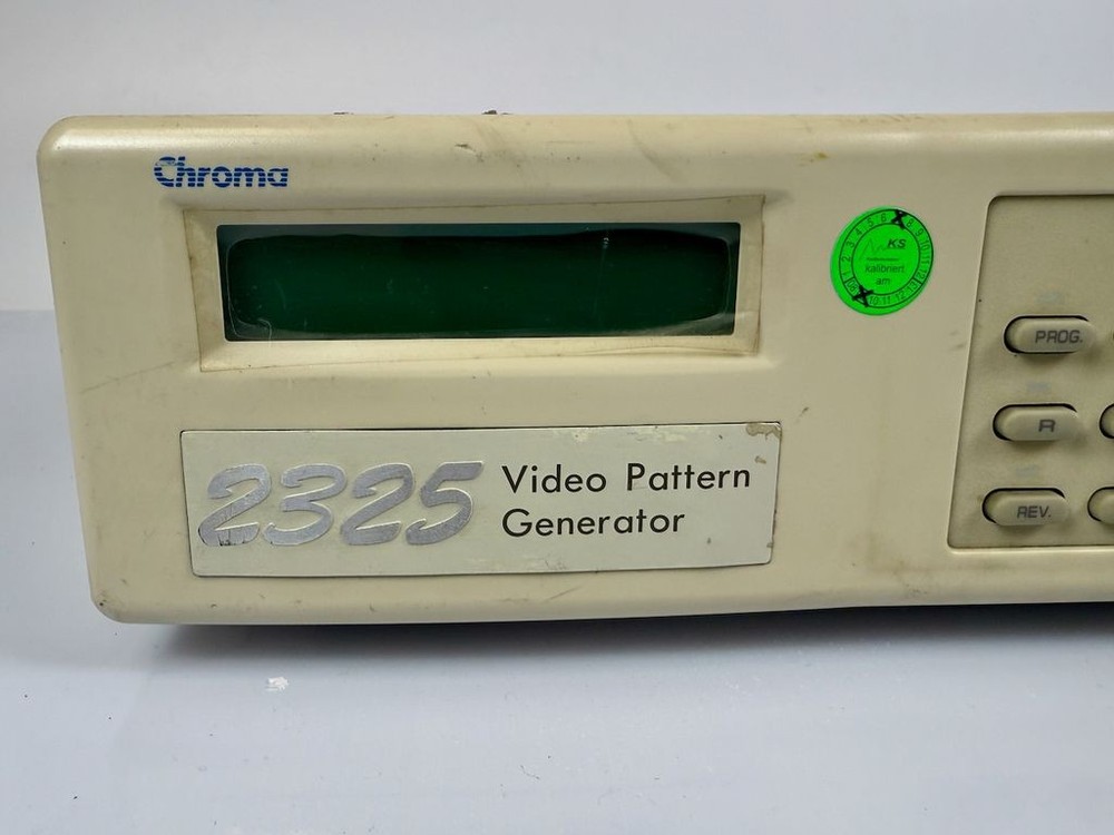 Chroma ATE 2325 Video Pattern Generator TTL LVDS