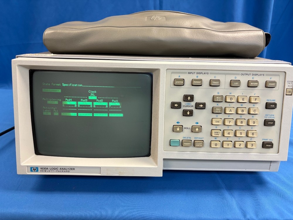 HP 1630A Logic Analyzer with Pods / user manual