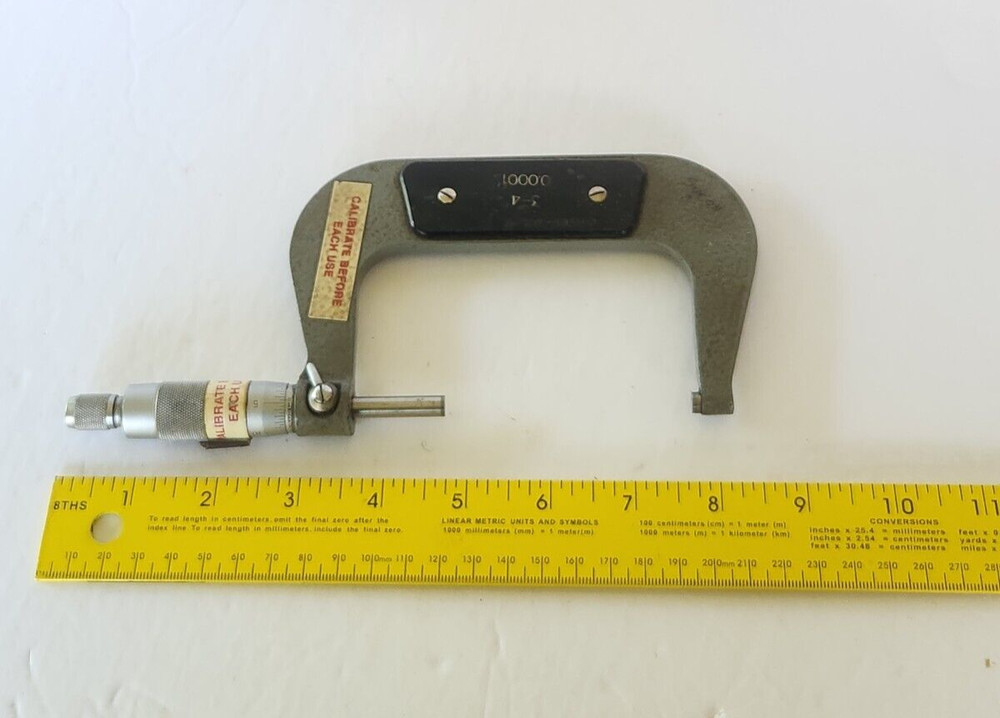 3 - 4 " Outside MICROMETER .0001 "