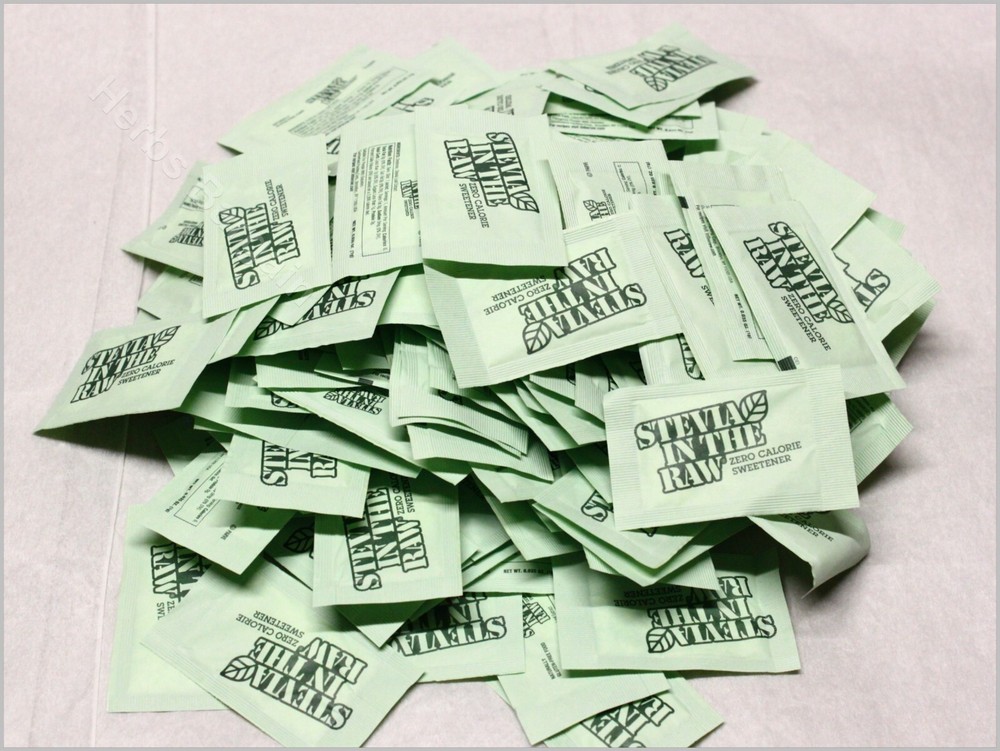 Stevia In The Raw Plant-Based Zero Calorie 800 Packets WITHOUT ORIGINAL BOX
