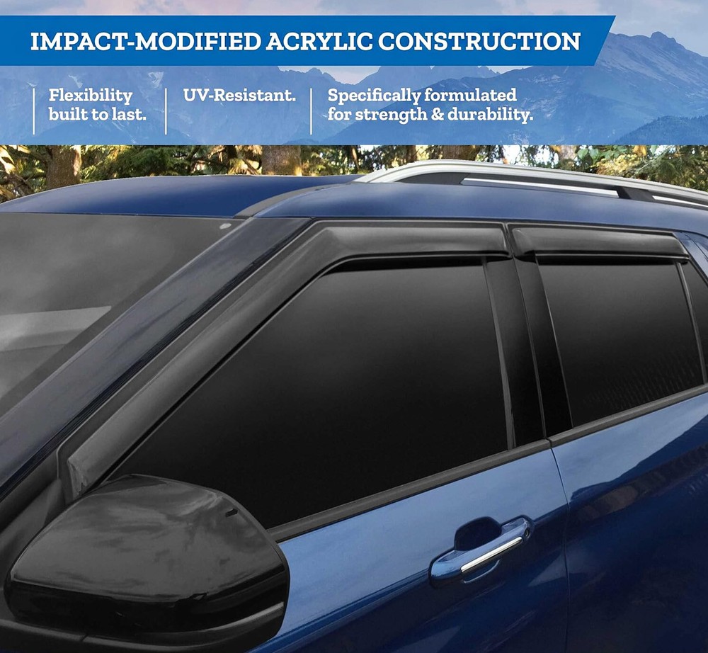 AVS Ventvisor Front Window Deflectors Visors for 89-98 Sidekick Tracker 2-Dr 2Pc