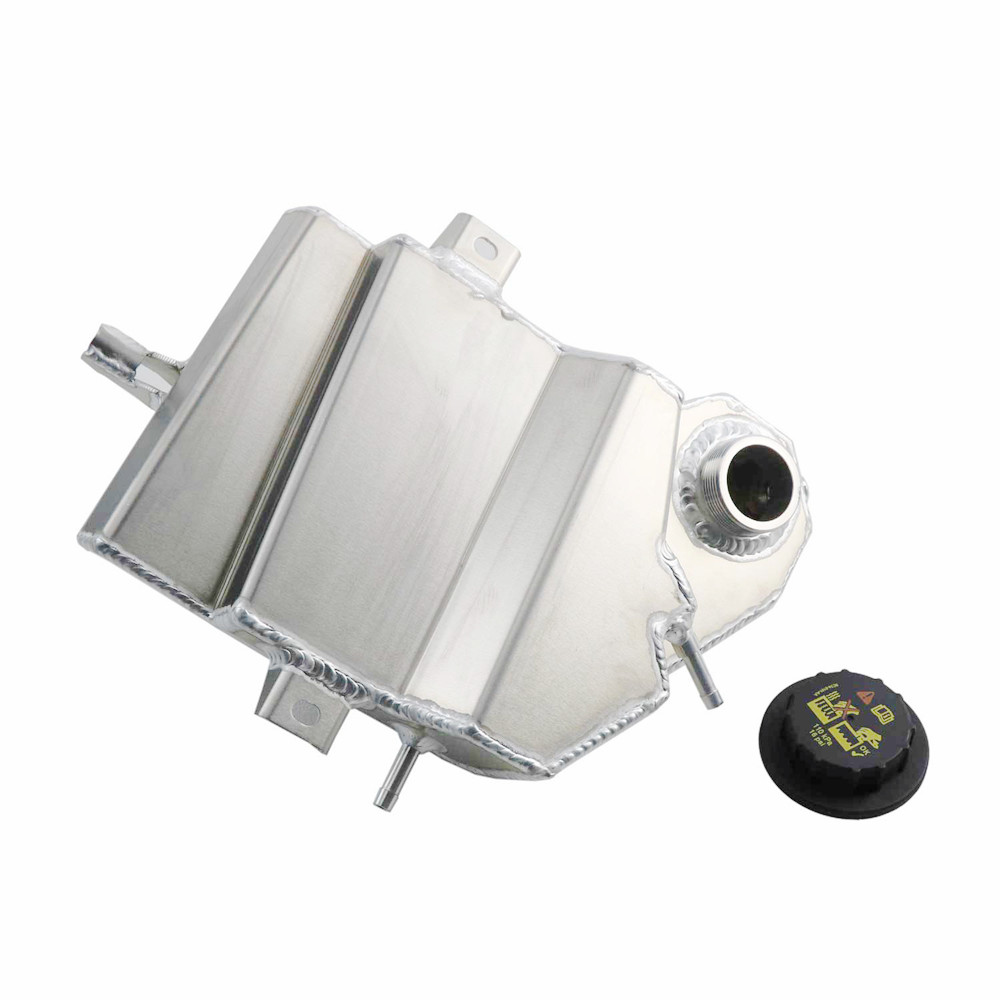 ASI Aluminum Overflow Tank Bottle for 2003-07 Ford 6.0L Powerstroke F-250 F-350