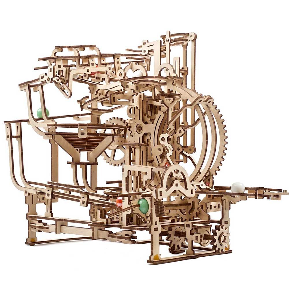 UGears Marble Run 2 Stepped Hoist Model Kit