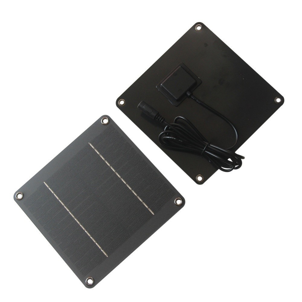 Energy Efficient 12V Solar Panel 1.5 Meter Cable 5521 Female DC Interface