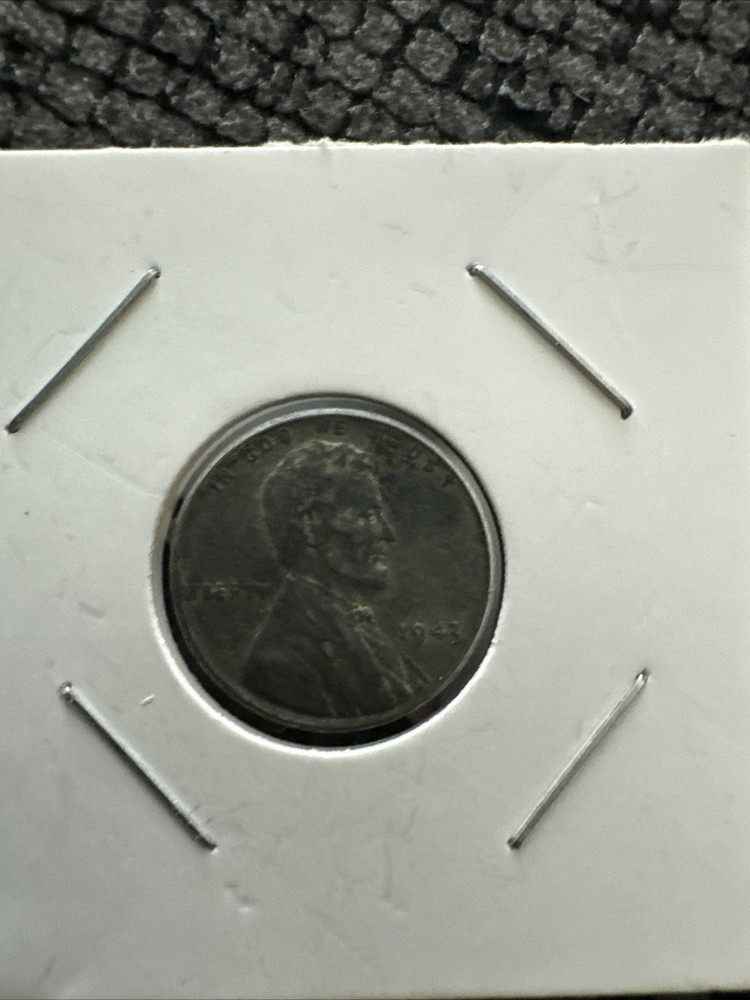 1943 1C Lincoln Cent Steel Penny
