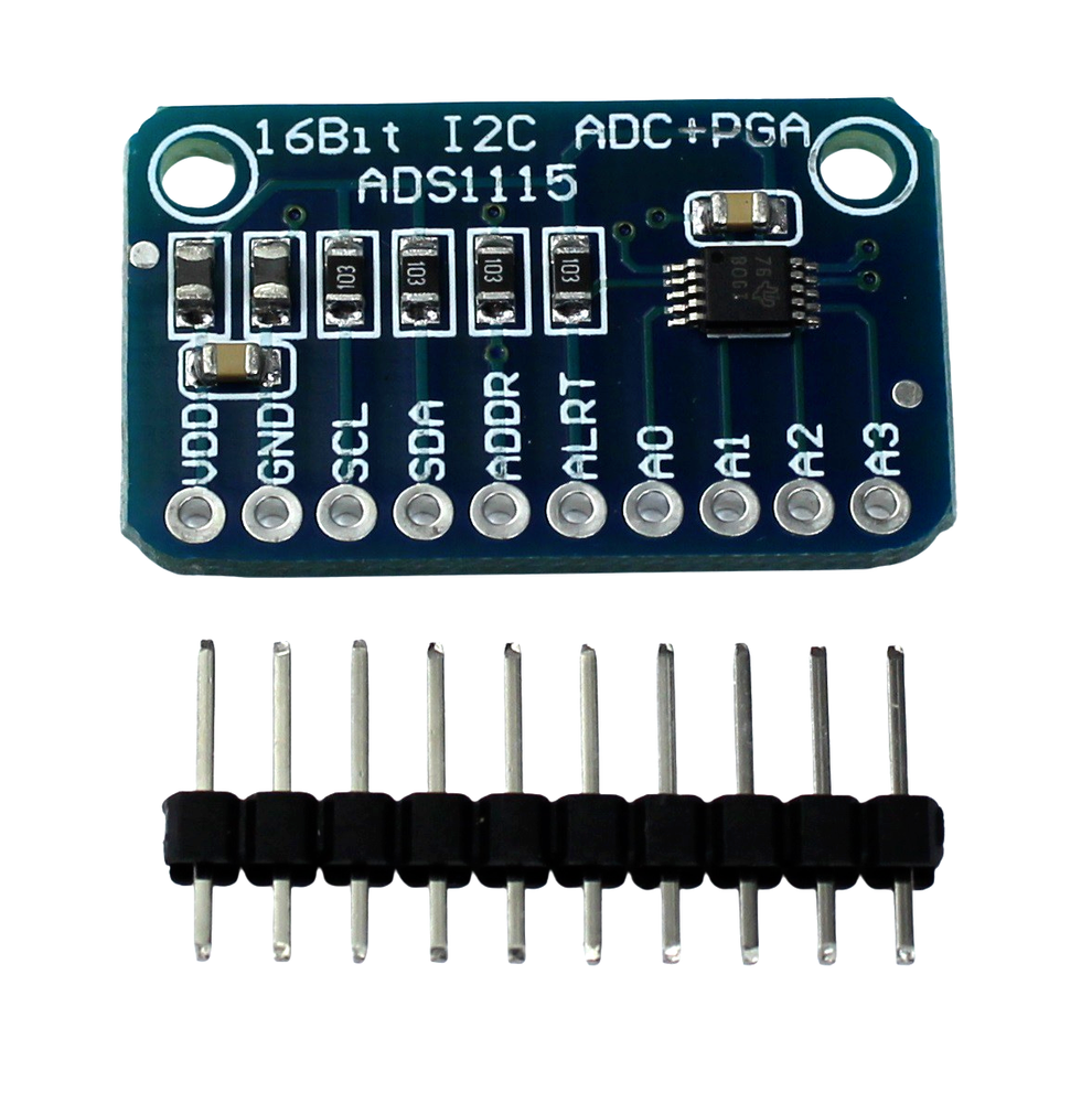 ADS1115 16-bit ADC 4-Channel Analog Digital Module I2C Communication
