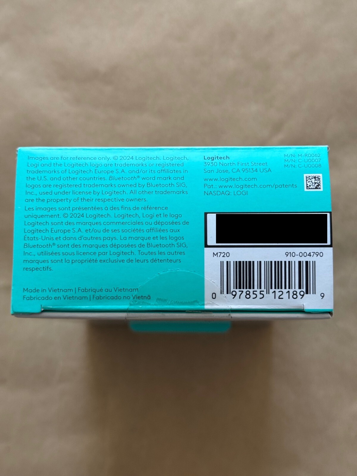 NEW LOGITECH M720 TRIATHLON WIRELESS MOUSE 910-004790 NEW 2025 RETAIL PACKAGING