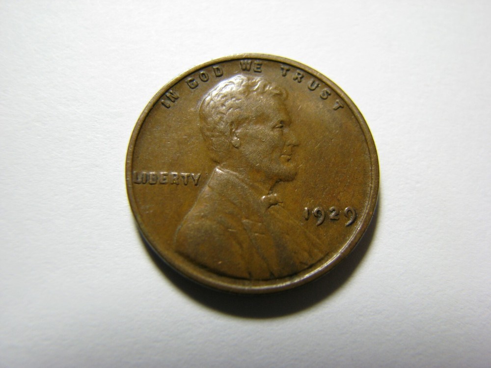 1929 Lincoln Cent Extra Fine