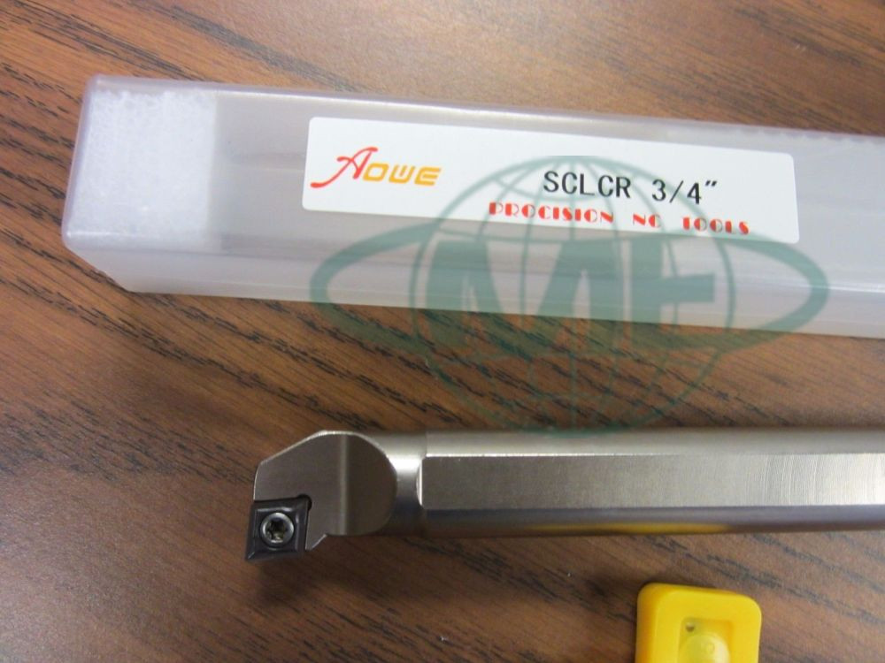 3/4" Indexable Boring Bar,S-SCLCR12-3,3/4"x10" OAL w.CCMT Insert,1004-IDX34-New