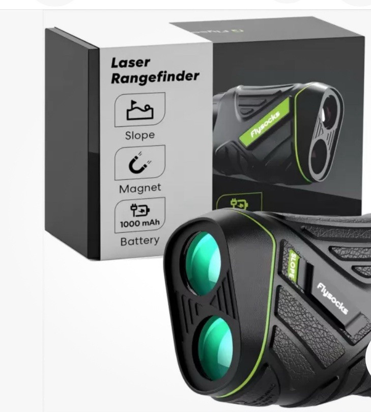SUNPOW Golf Rangefinder with Slope, High Precision Laser Range