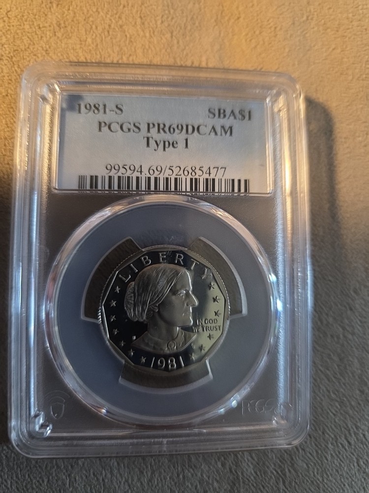 1981-S Pcgs  PR 69DCAM type 1