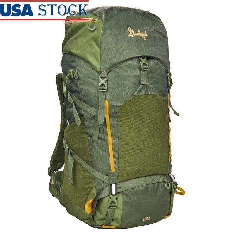 Technical Backpack Hiking Camping W/ Adjustable Straps & Compression System New
