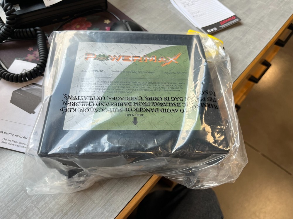 POWER MAX TRANFER SWITCH 30 AMP PMTS-30