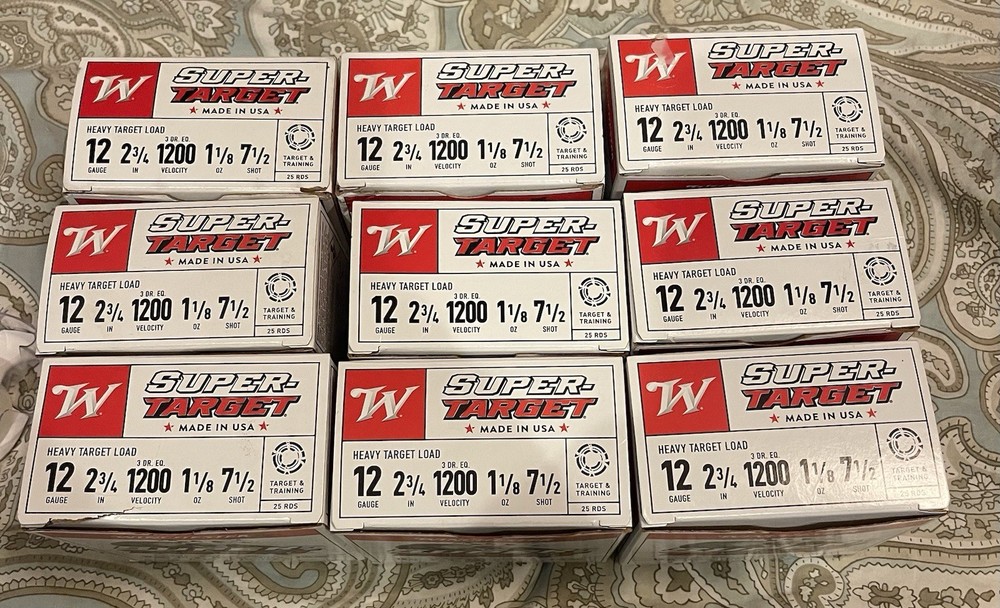 9 Empty Shotgun Shell Boxes