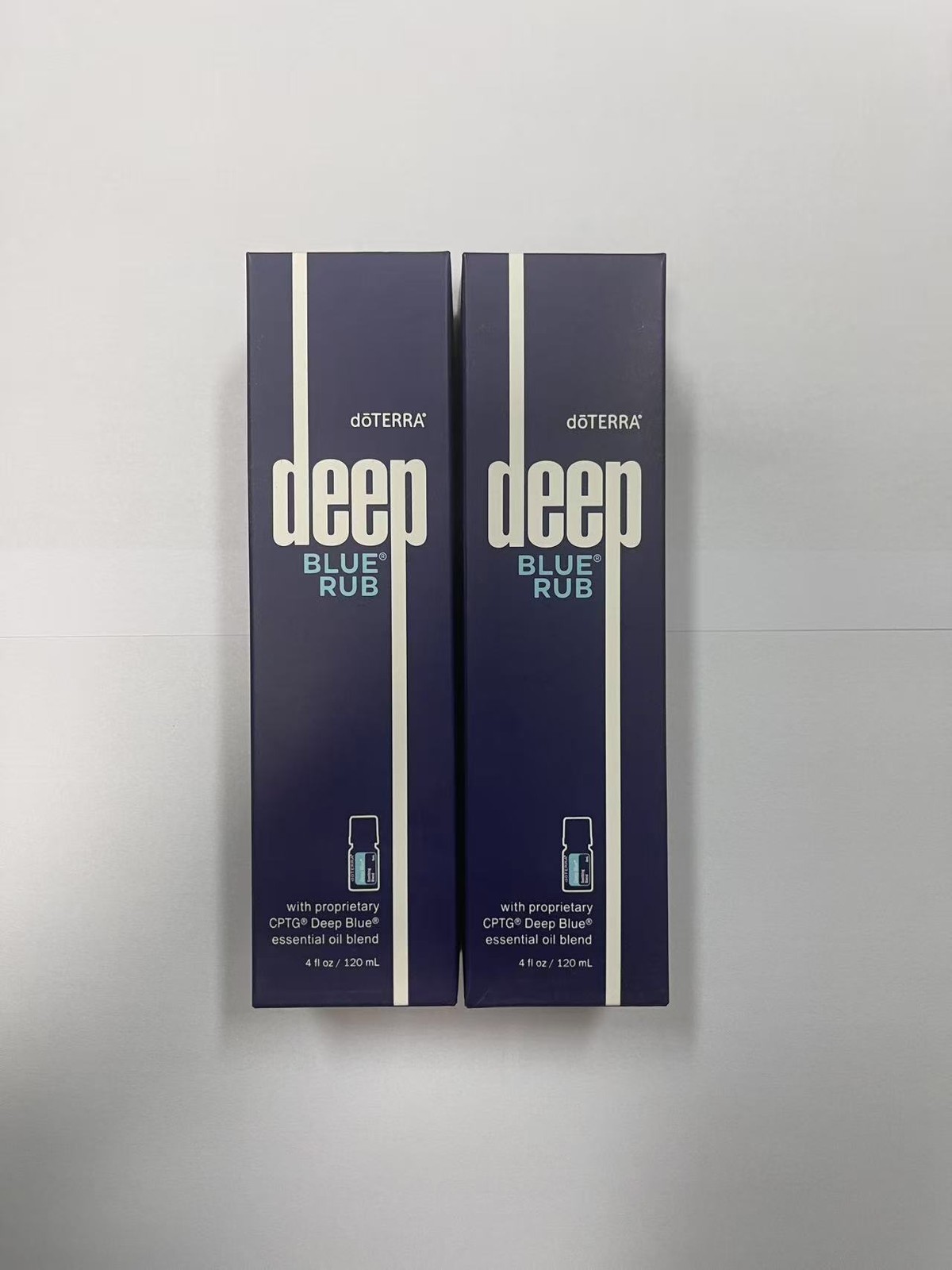 Brand New 2 pack * doTERRA Deep Blue Rub 4 oz