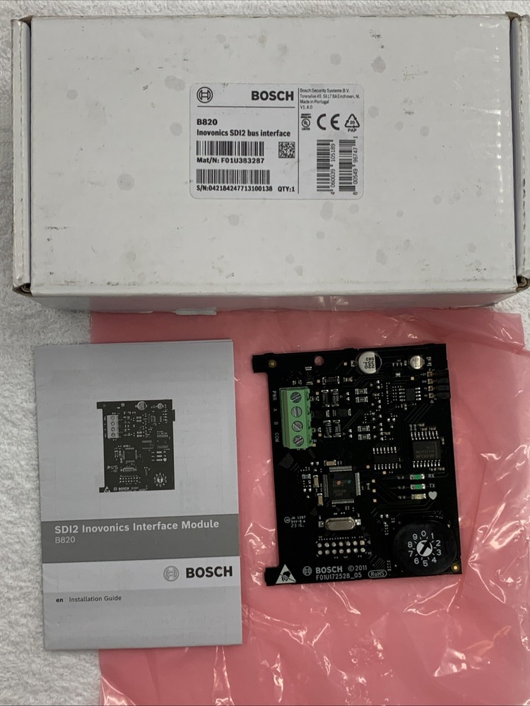 Bosch B820 Inovonics SDI2 Bus Interface