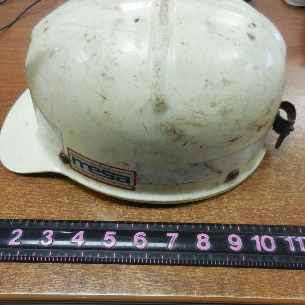 Vintage MSA Comfo Cap Mining Hard Hat --WALKER COUNTY ALABAMA COAL MINING #2