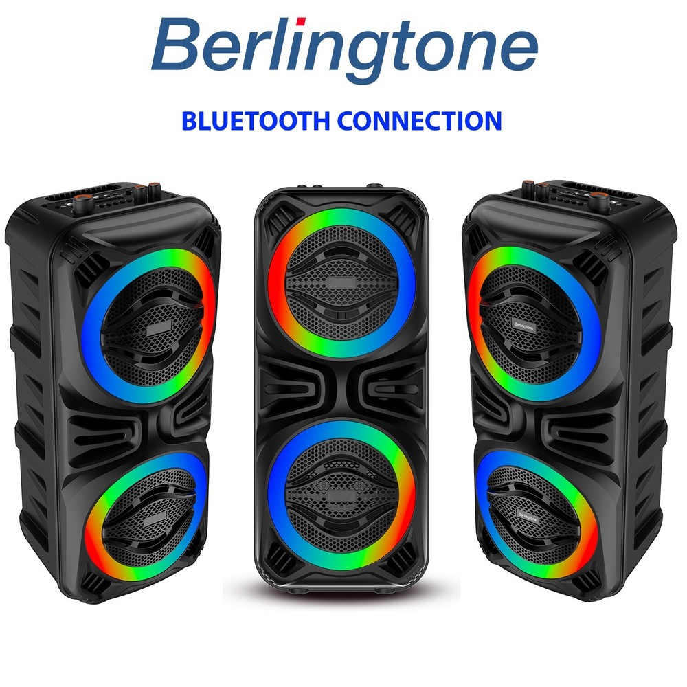 Berlingtone BR-35K, Bluetooth Speaker Karaoke function with VHF Wireless Mic